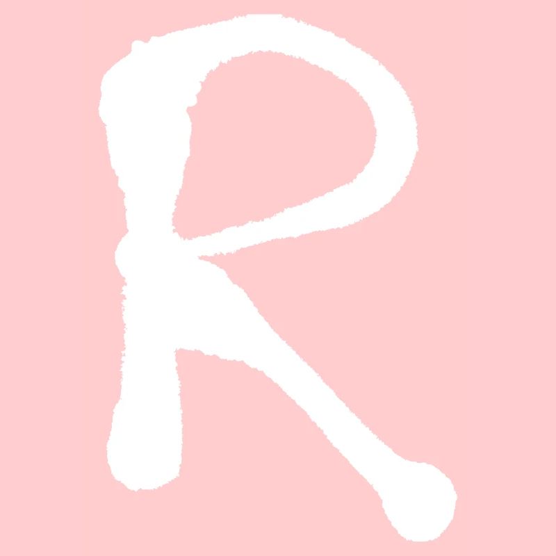 R - Iinitale / Letter - Sprayed