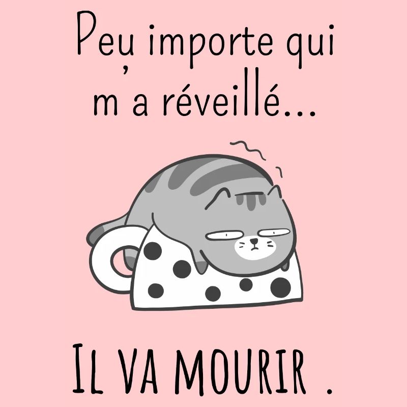 peu Importe qui m’a réveillé -réveil difficile