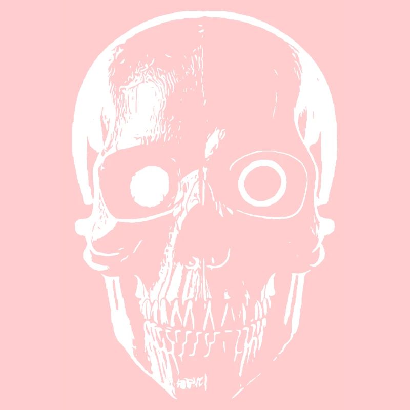 Sci-Fi Cyborg Skull