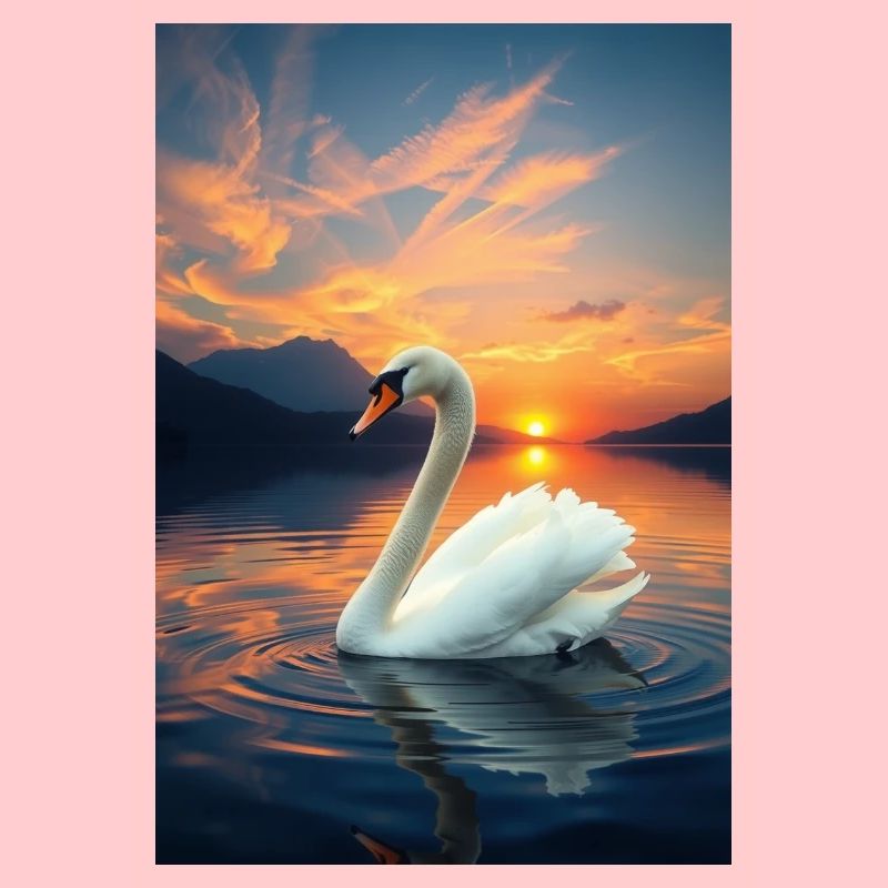 Style cygne