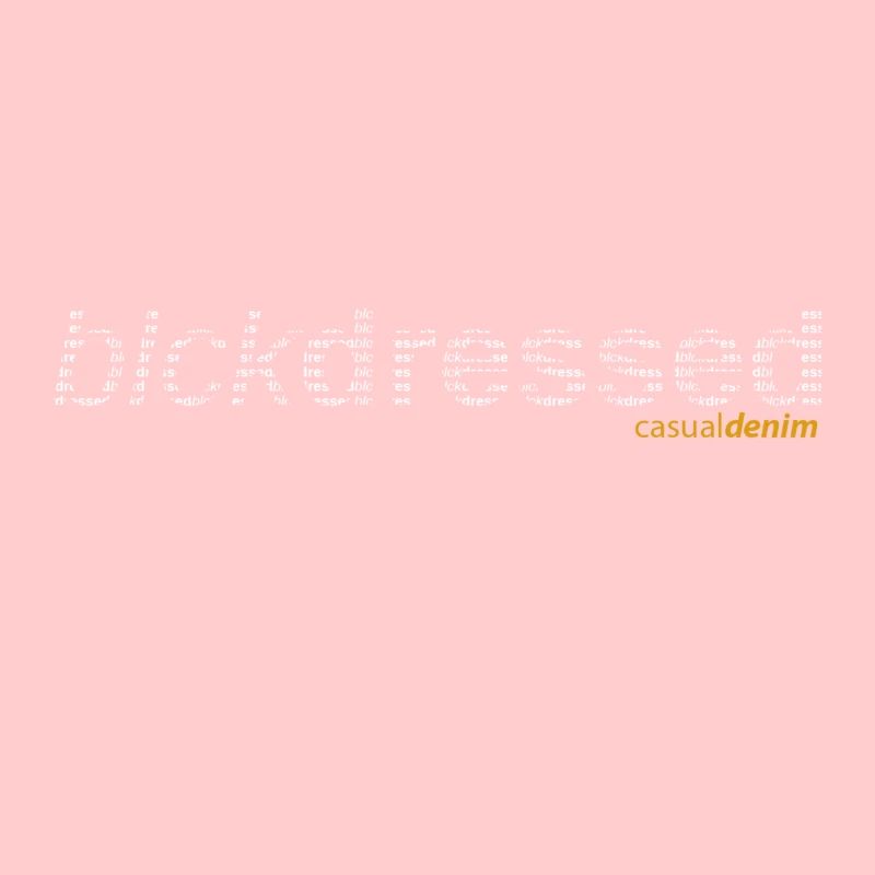 texte blckdressed dans la conception de texte
