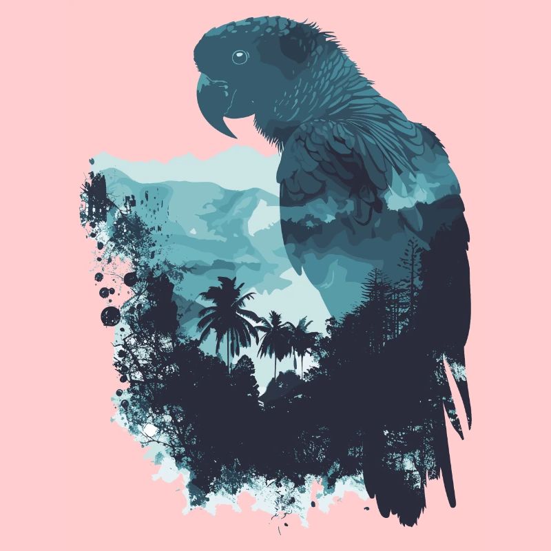 Parrot Bird Macaw Wilderness