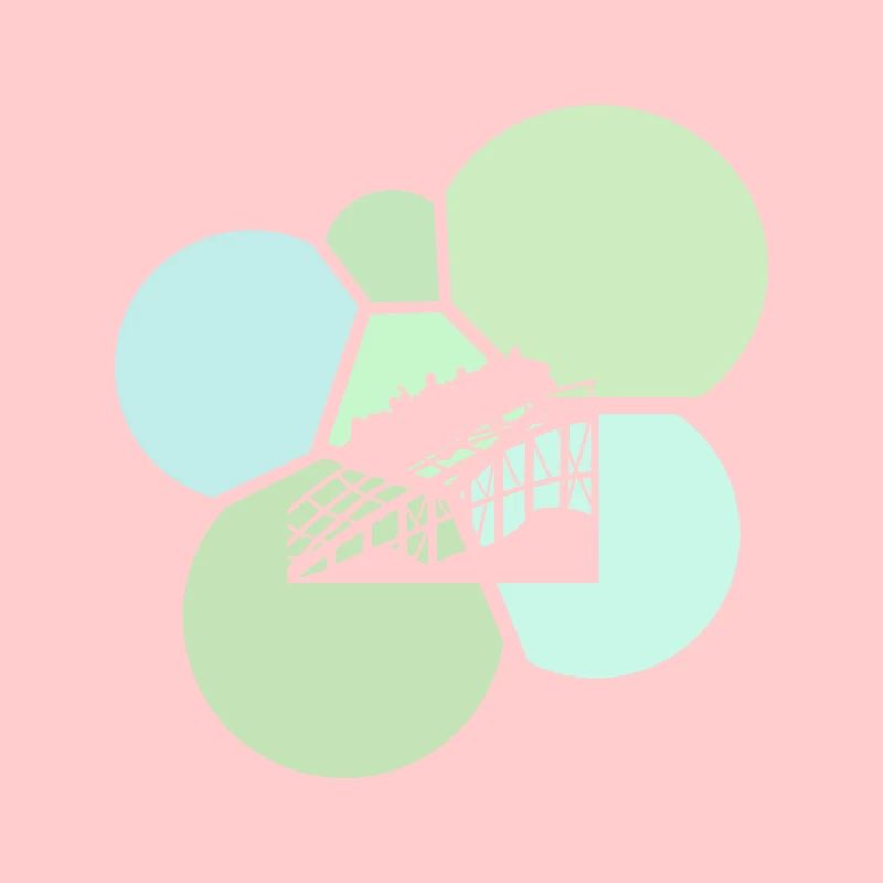 Fairground Marquee rollercoaster