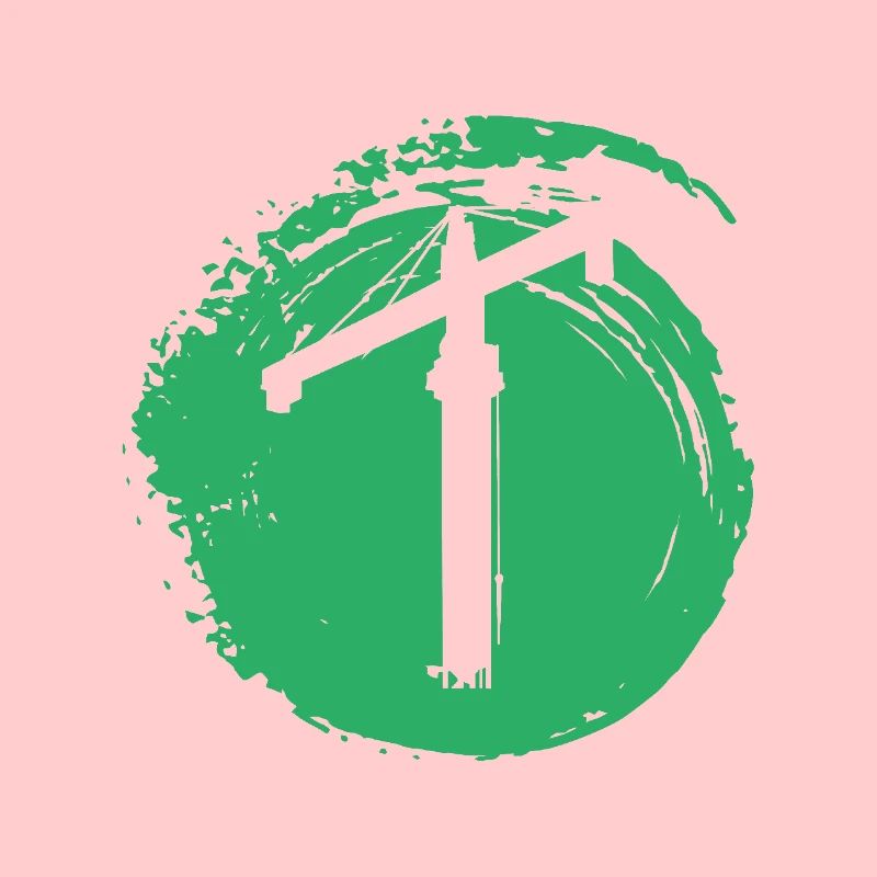 Construction site crane client