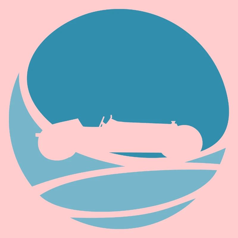 Piste de course à la dérive