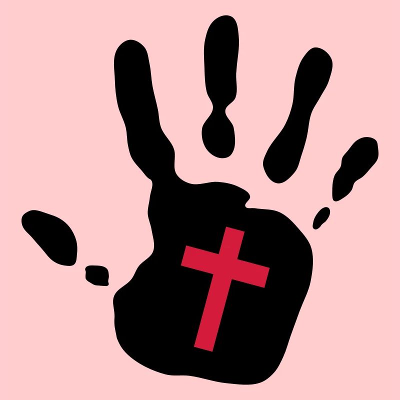 empreinte de la main de la Croix- 2c