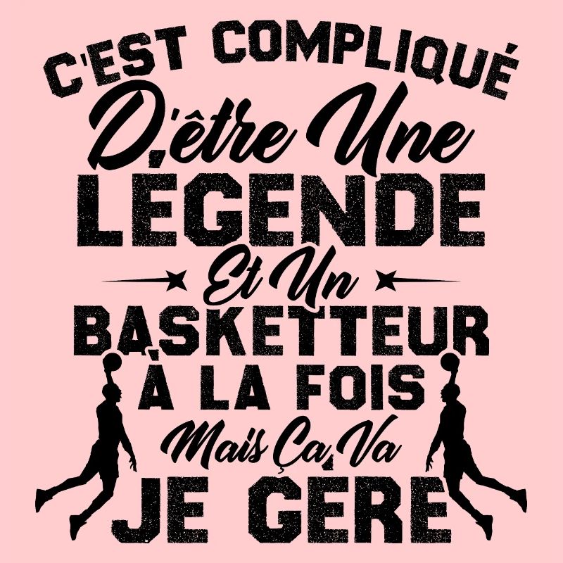 Une Légende Et Un Basketteur