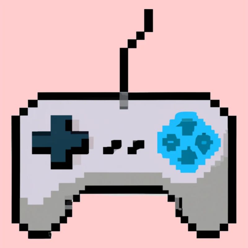 Pixelart Gamecontroller