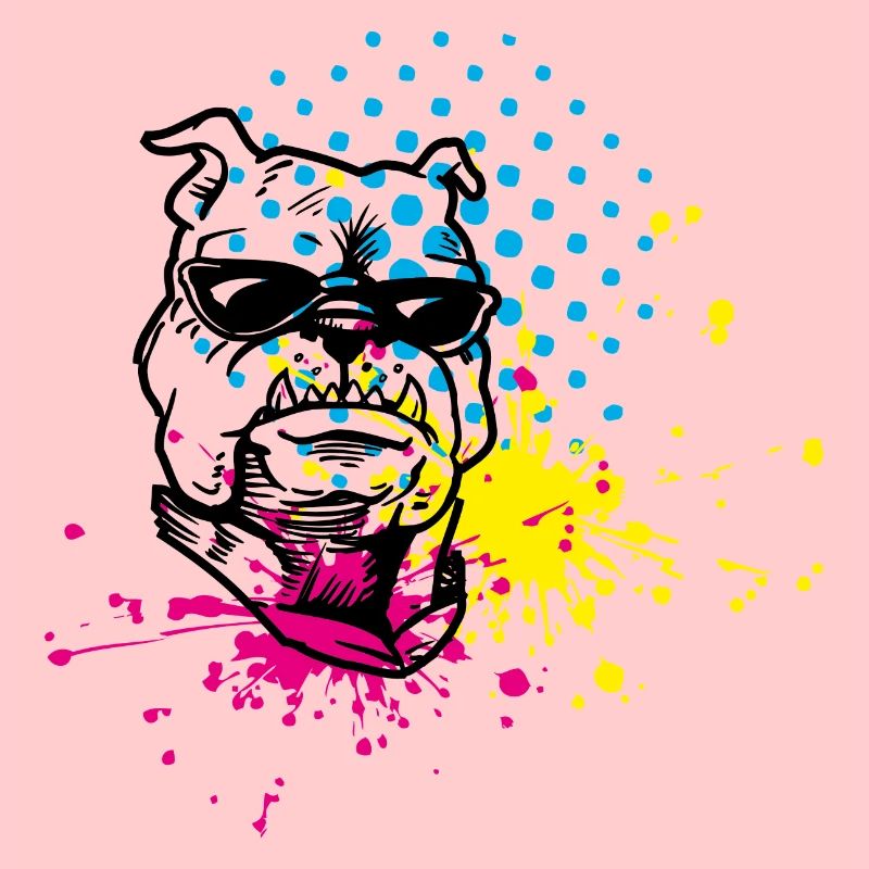 Éclaboussure de bouledogue