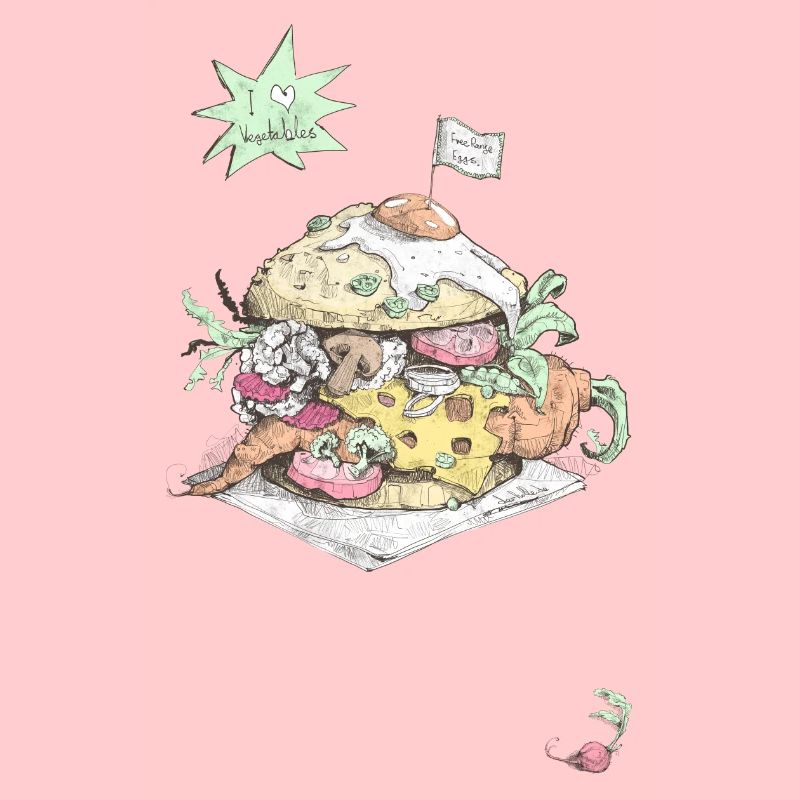 Hamburger Vegetarisch
