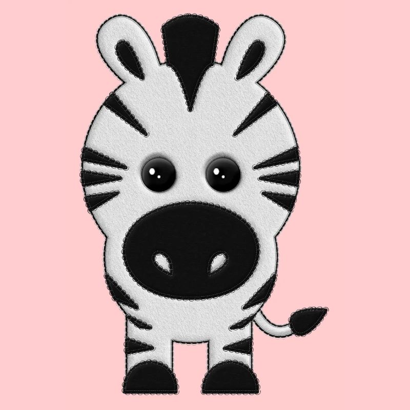 Stuffed zebra
