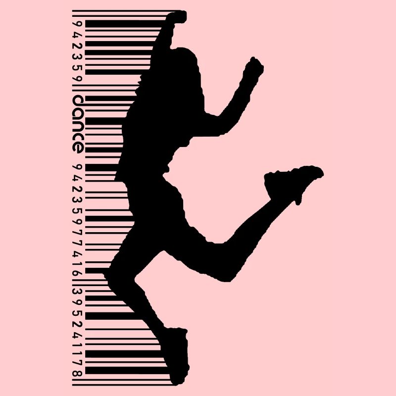 Danseuse dans le QR-Code Style (2)