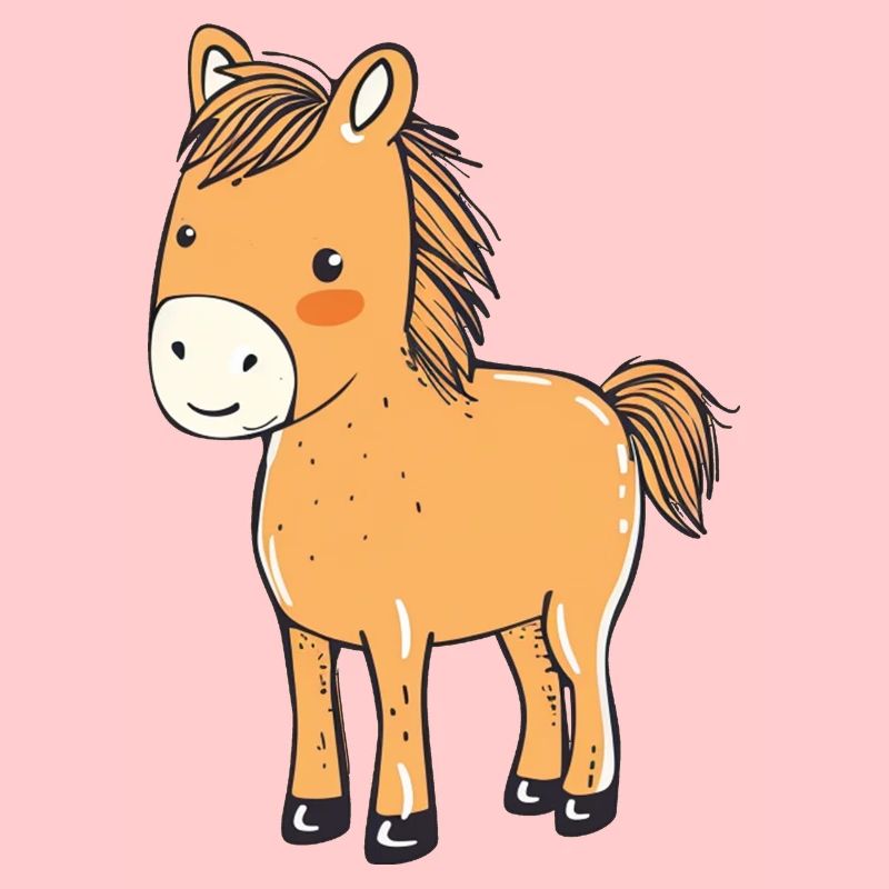 Cavalier de sabots de cheval