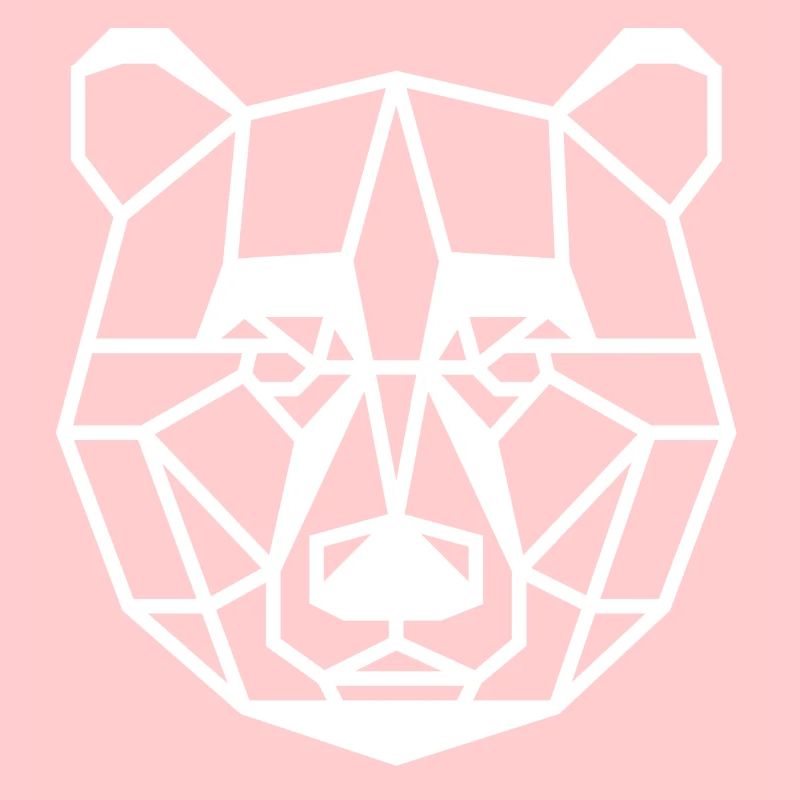 Ours composé de formes géométriques