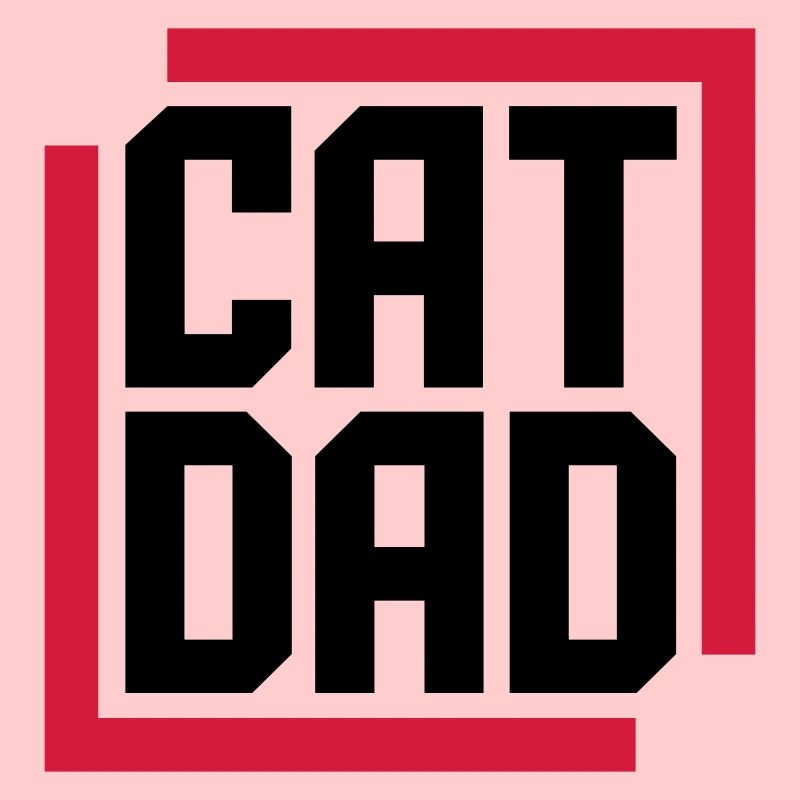 Conception du logo Cat Dad