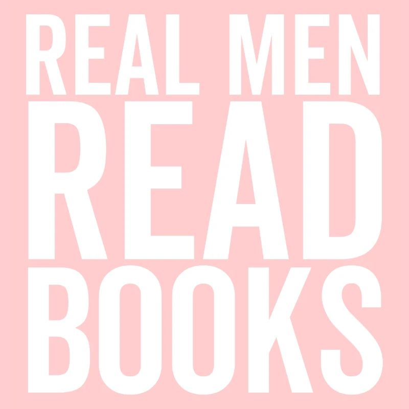 Echte Männer lesen Bücher