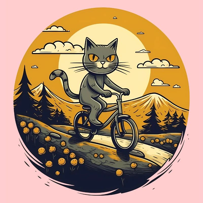 Meowtain Biker