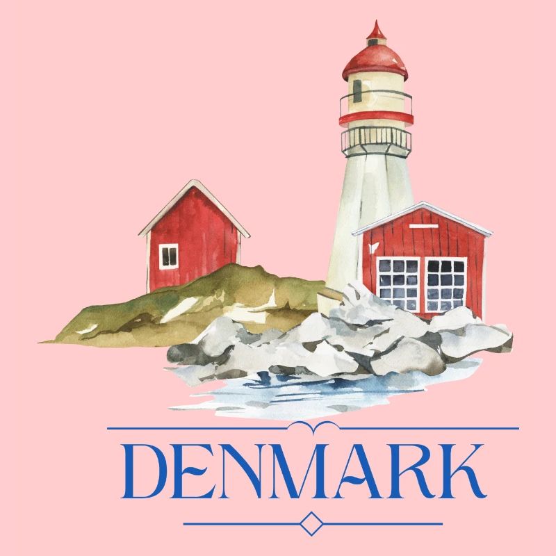 Denmark lighthouse tiny house by the sea