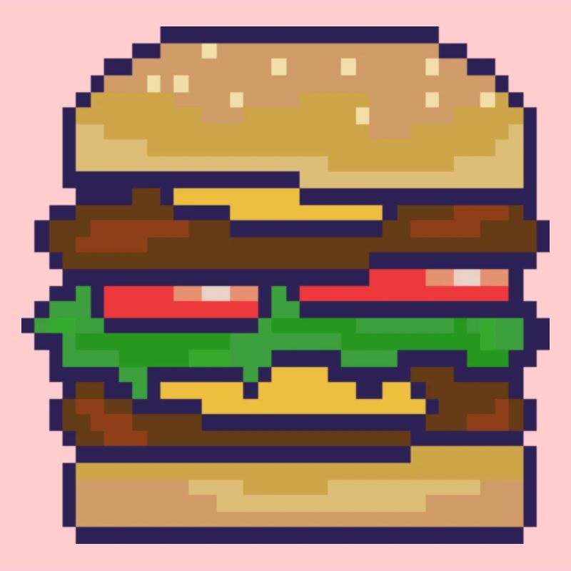 Cheeseburger Pixelart