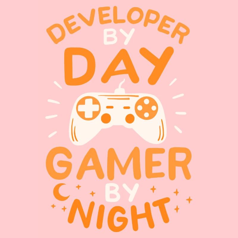 Developer By Day Gamer By Night Entwickler Zocker