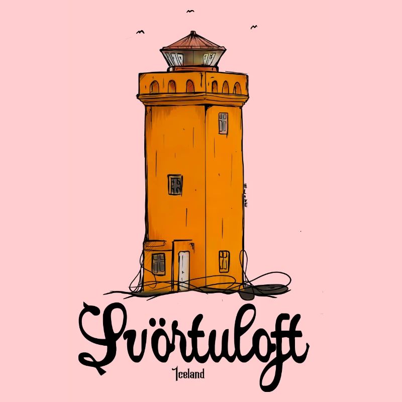 Svörtuloft Leuchtturm, Island