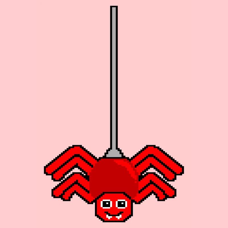 Spinne 8bit