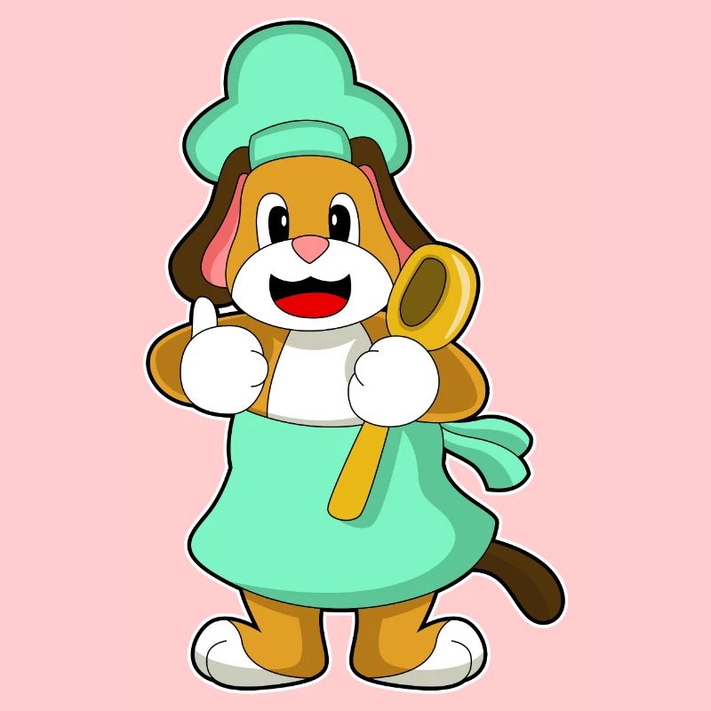 Dog Cooking Spoon