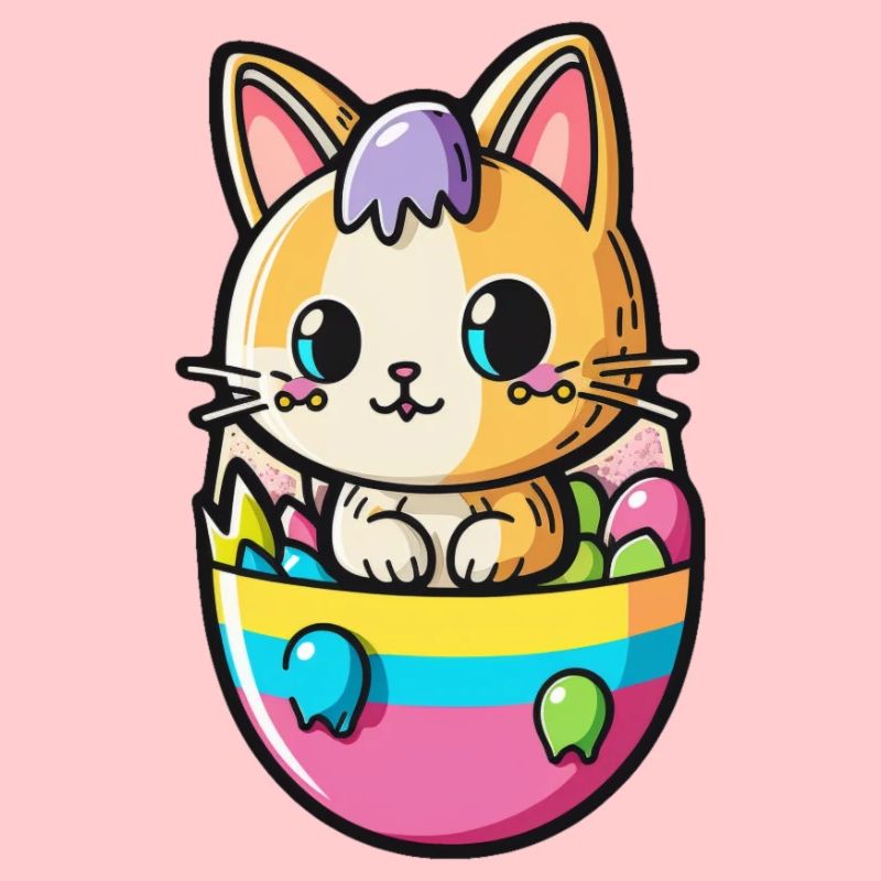Osterkatze