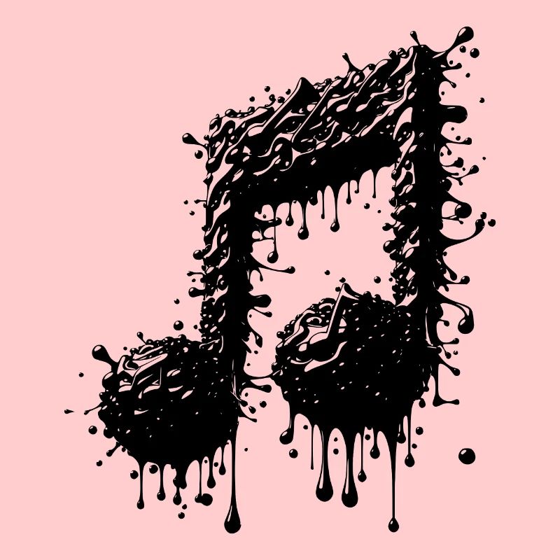 Liquid Music Eighth Notes Scale