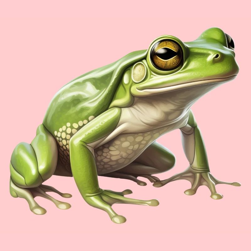 laubfrosch - Lebendiges Tier-Design