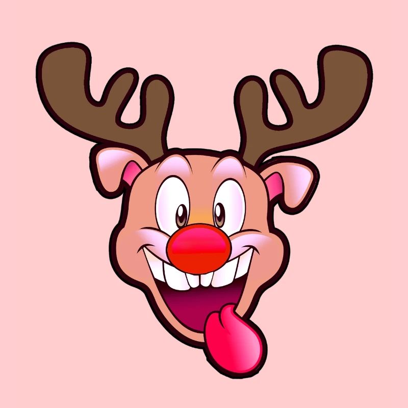 Rudolf renne du pere noel version cochon