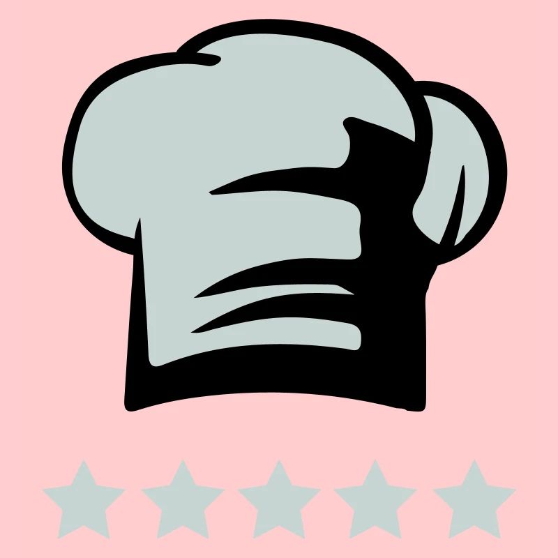 Chef's hat 5 star chef