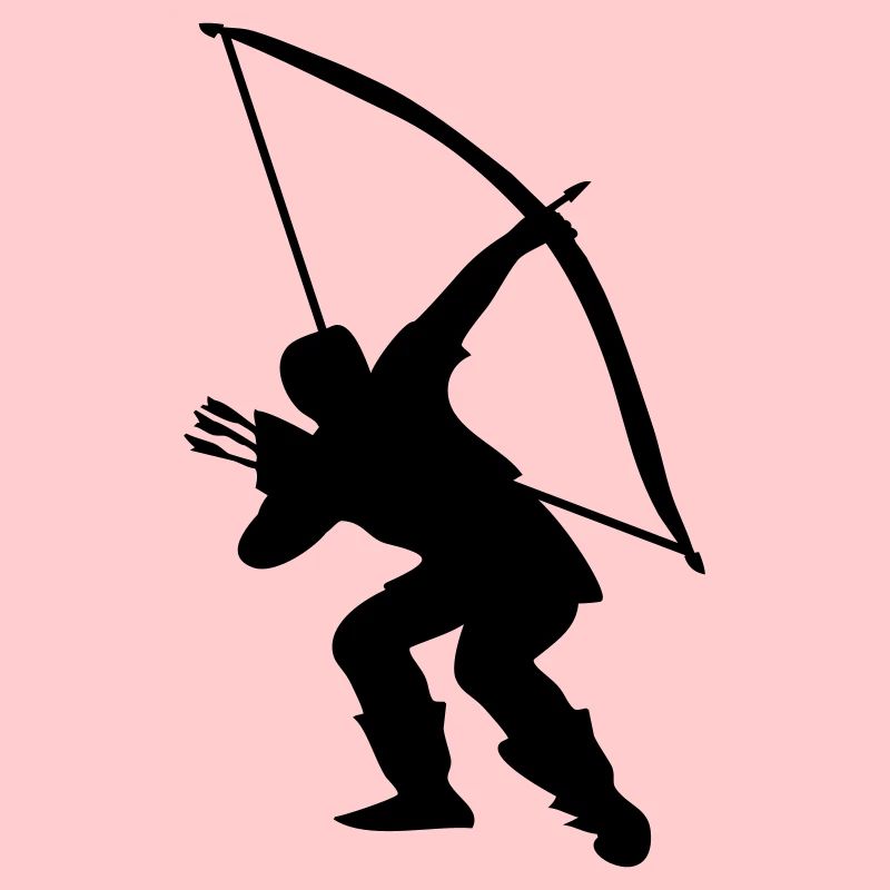 Archery longbow medieval design