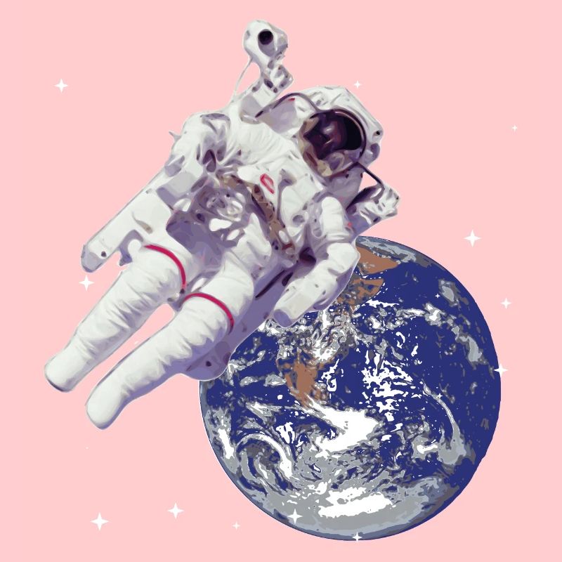 Astronaute dans l'espace
