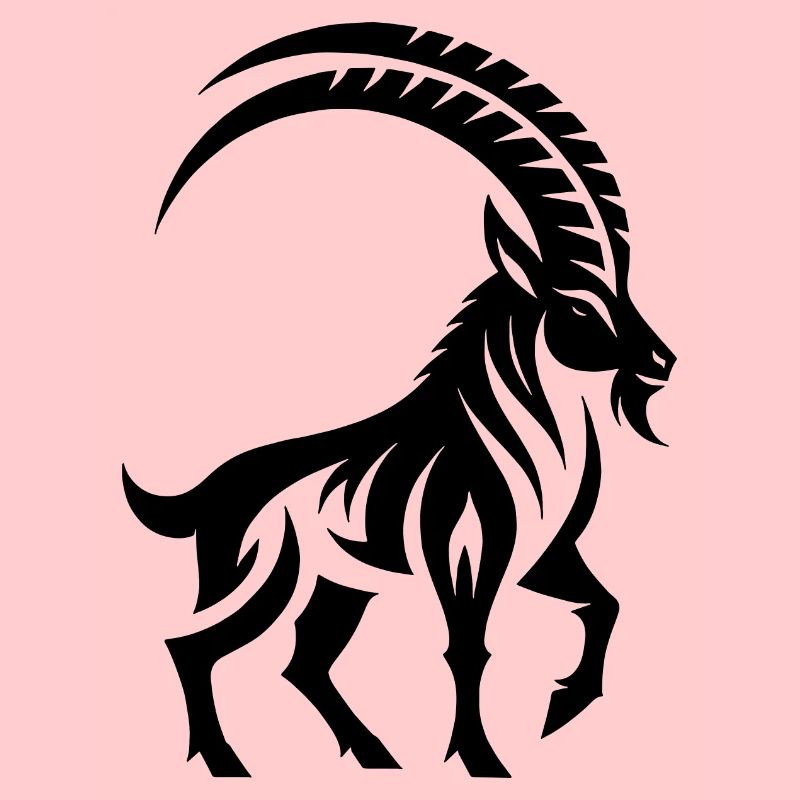 Sternzeichen Steinbock Tattoo