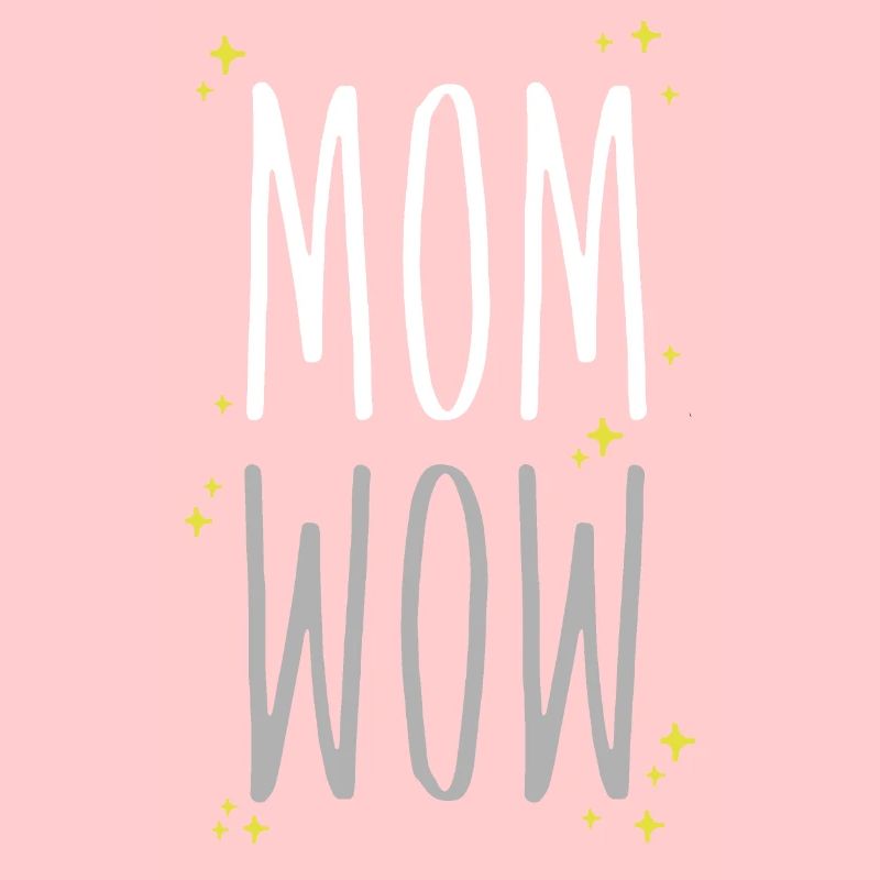 Maman est Wow blanc