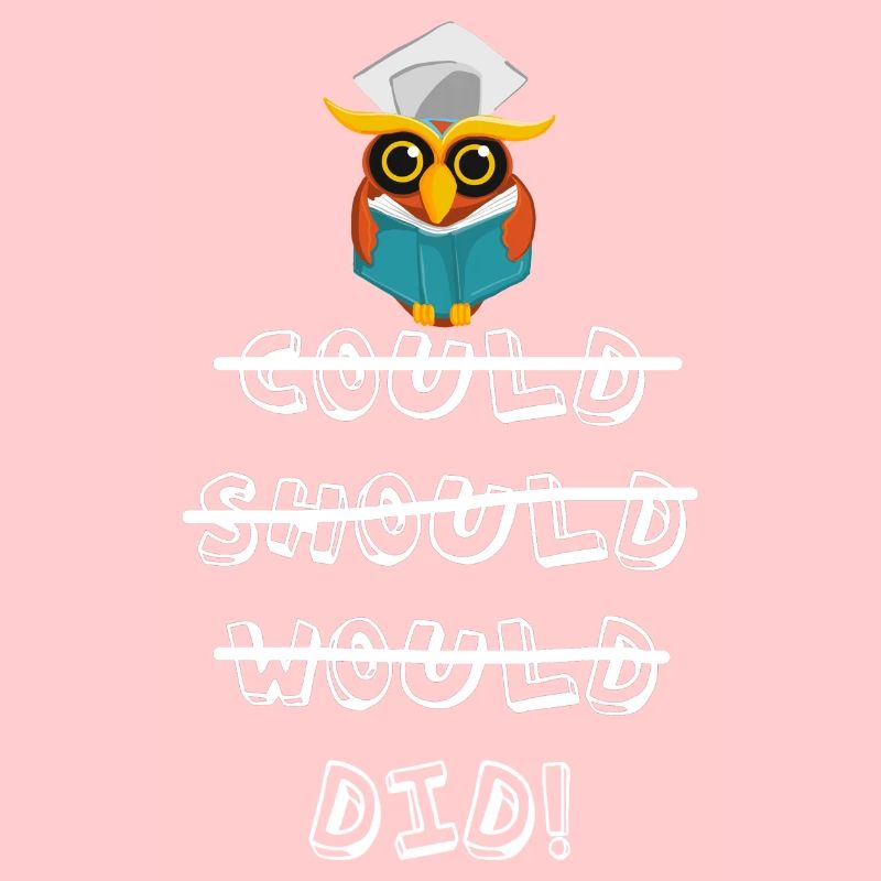 Eule Klug Abschluss Uni Feier Absolvent Absolviert