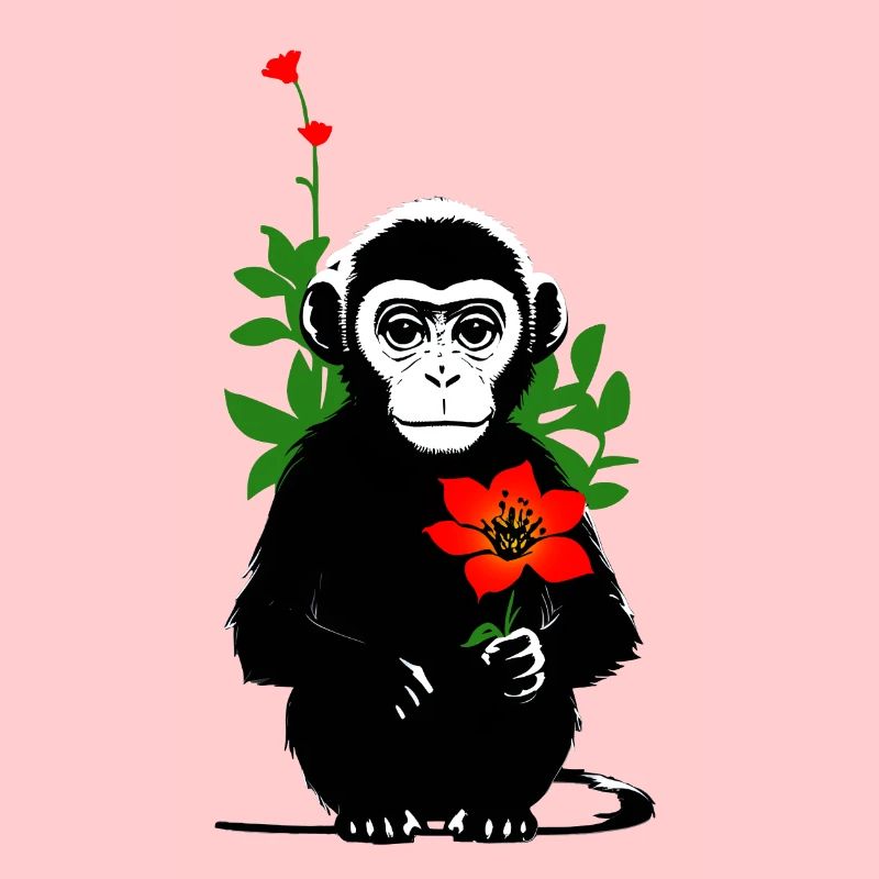 Monkey in Nature