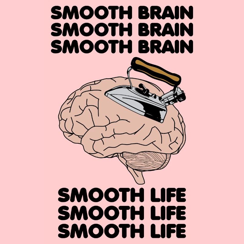 Smooth Brain Smooth Life Funny Oddly Specific Meme