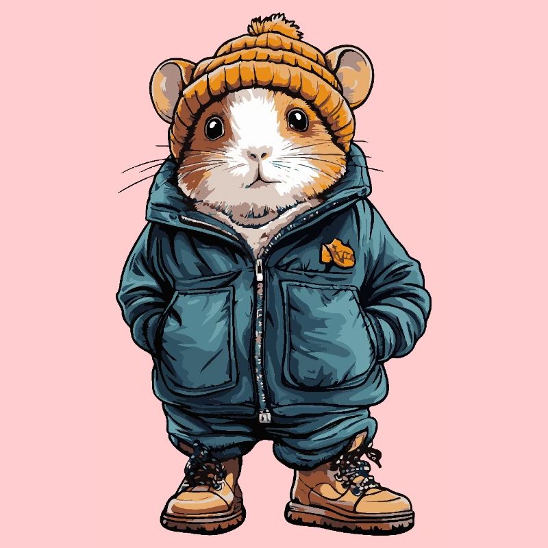 Hamster Lustig Winter