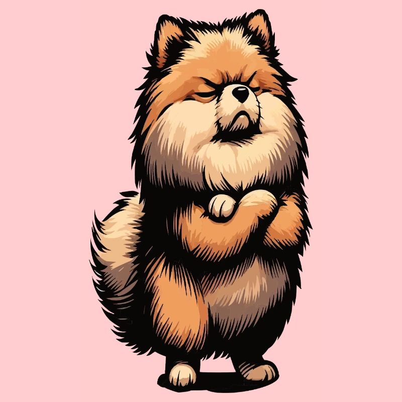 Spitz nain de Poméranie Spitz Porte-Spitz nain Spitz