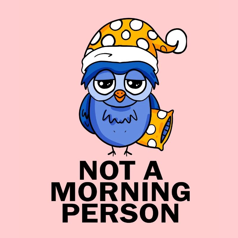 Early riser owl sleeping