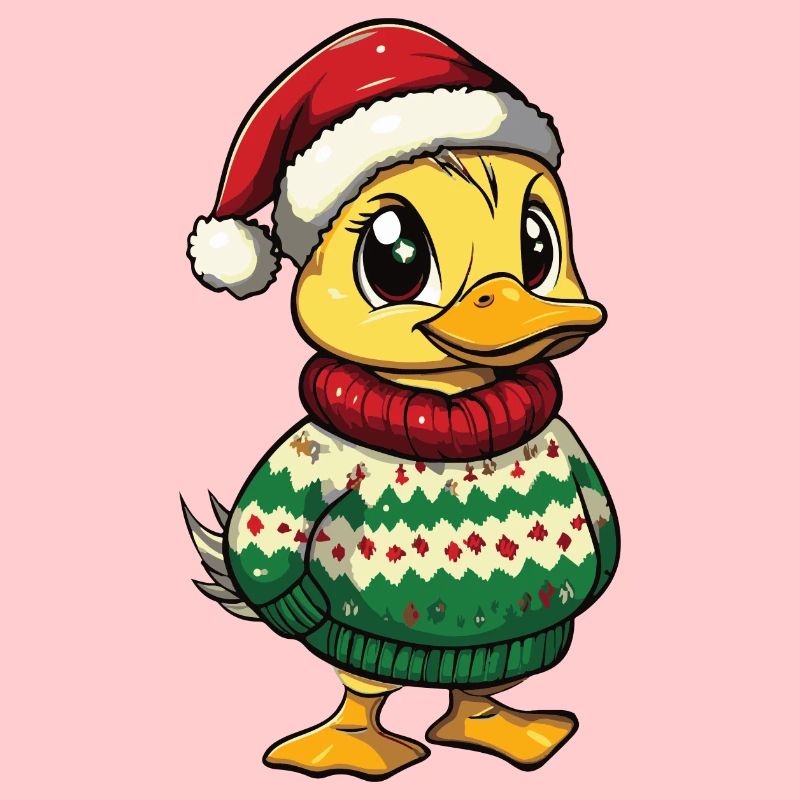 Ente Weihnachten Comic
