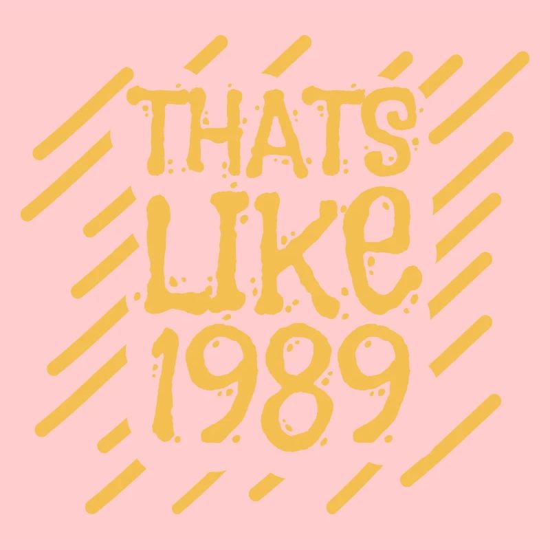 C'est comme 1989