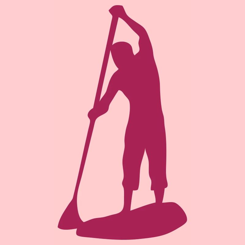 paddle board silhouette