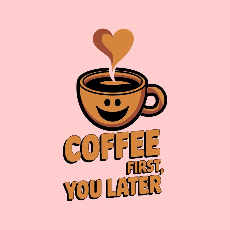 Erst der Kaffee, dann Sie