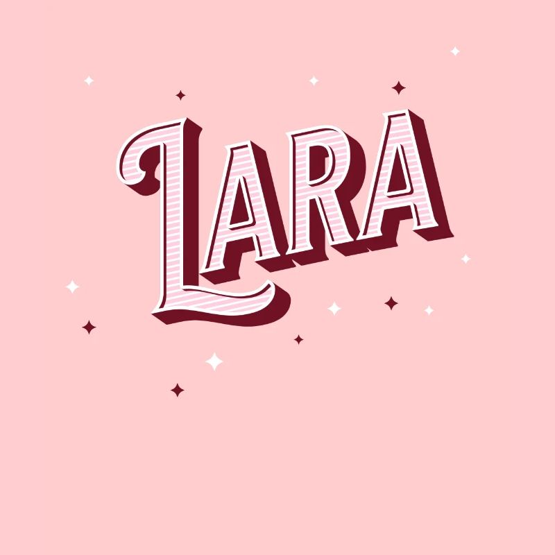 Lara name personalized