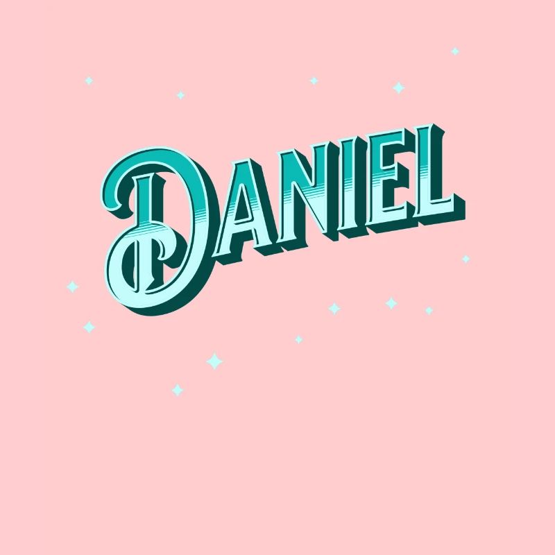 Daniel Namen personalisiert