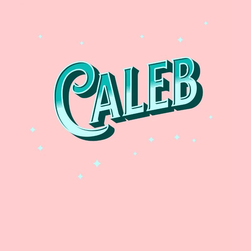 Caleb Namen personalisiert