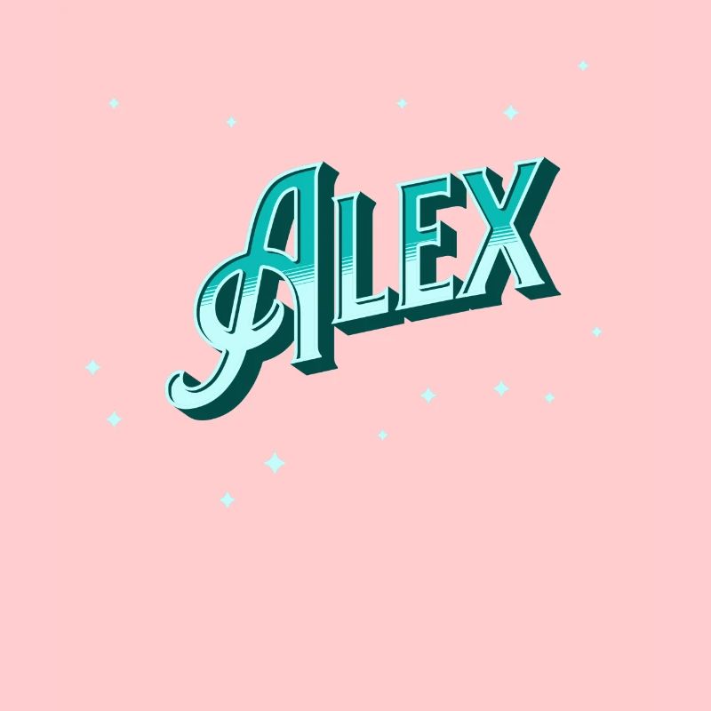 Alex name personalized